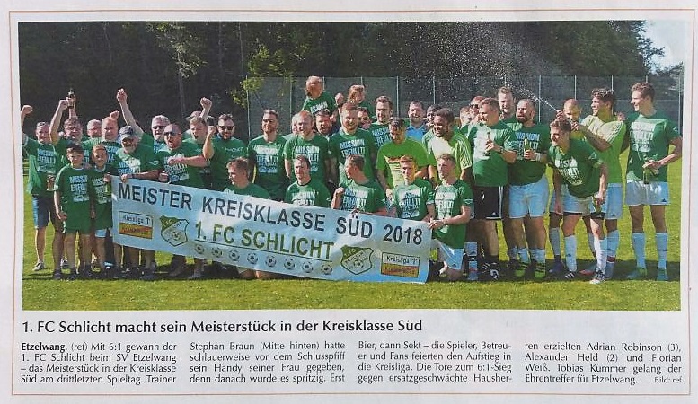 FC Schlicht Fussballexperten